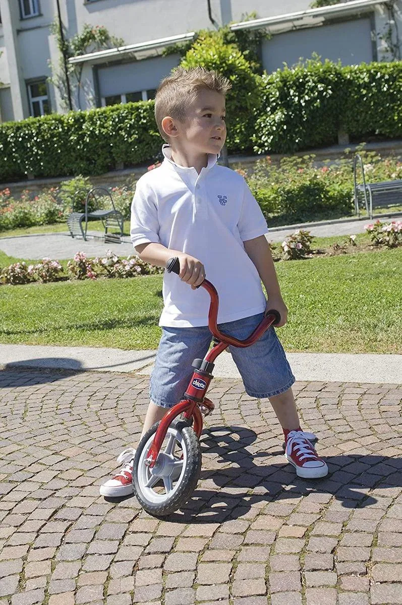 Chicco Red Bullet Loopfiets 10 Inch - Rood