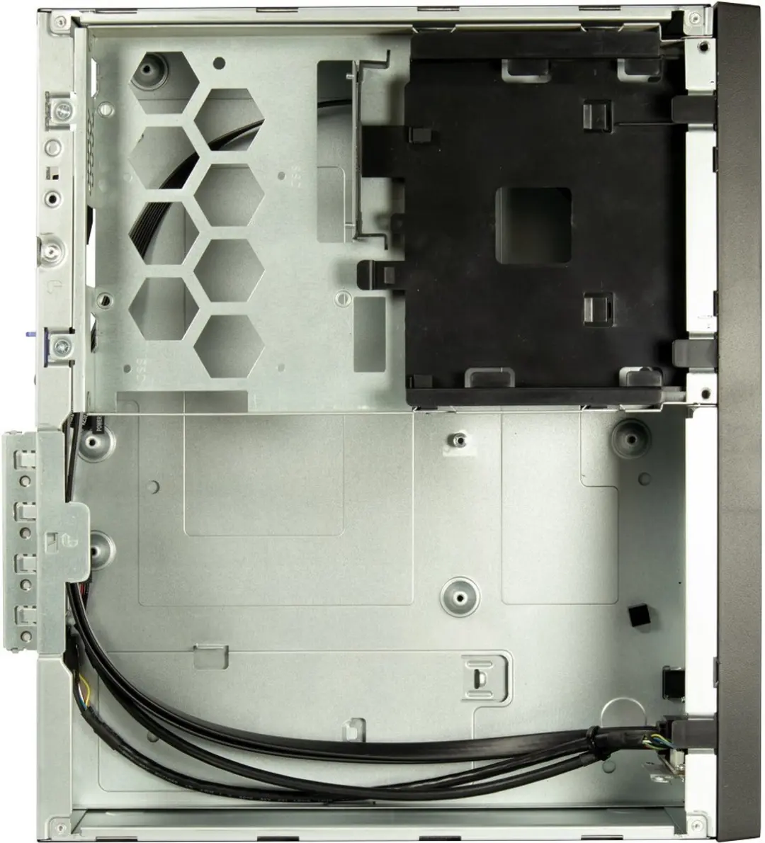 Intertech S-331 Desktop Behuizing - 2x 2.5" 1x 3.5" 1x 5.25" - Zwart