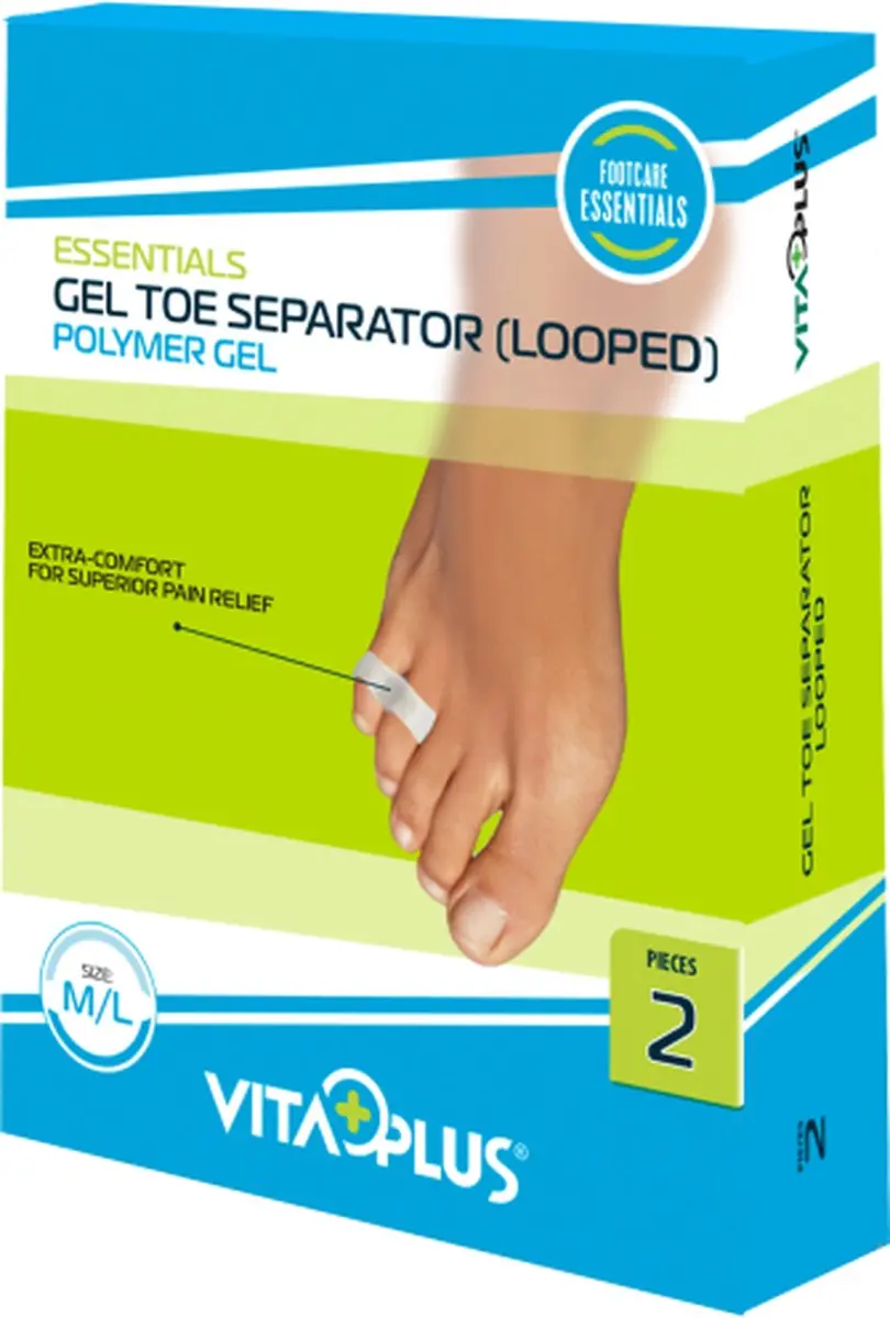 Vitaplus Essentials Gel Teenag Splitter M/L - 2 Stuks