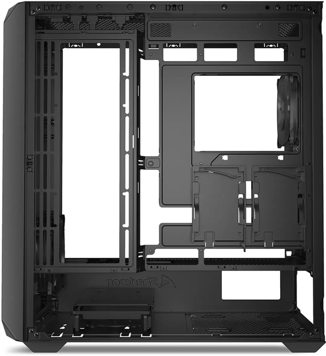 Sharkoon AK2 Midi Tower - Zwart