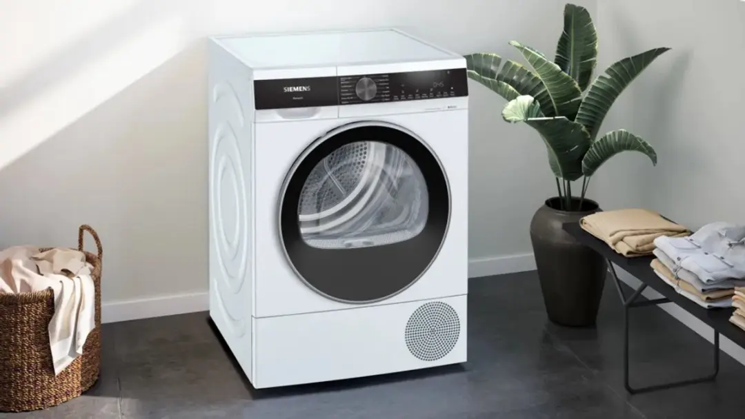 Siemens WQ35G2D7NL Warmptepompdroger 8kg - Wit/Zwart - afbeelding 4 van 6