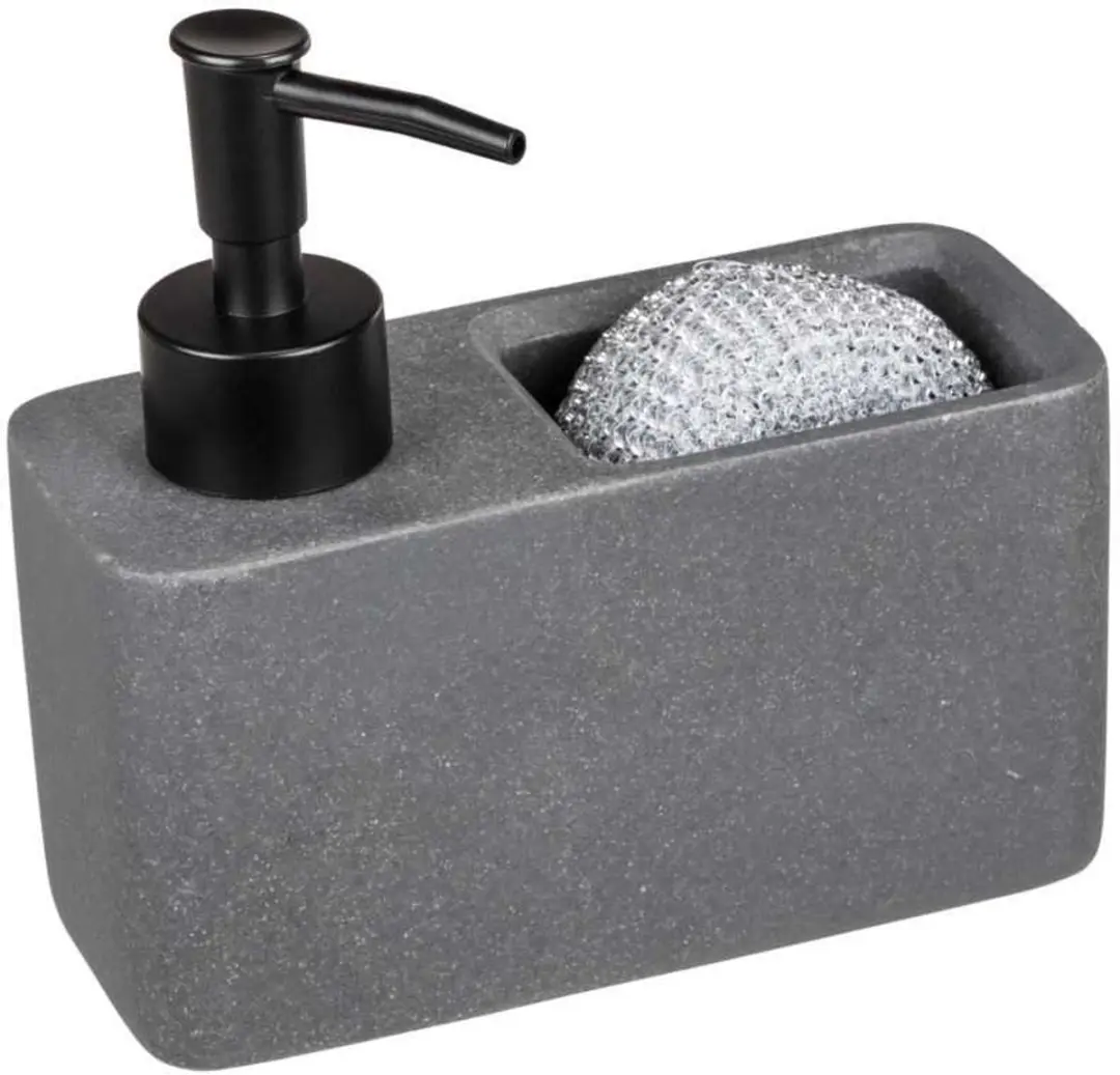 Wenko 54669100 Afstandsblok - 145x60x143mm - Zwart/Grijs
