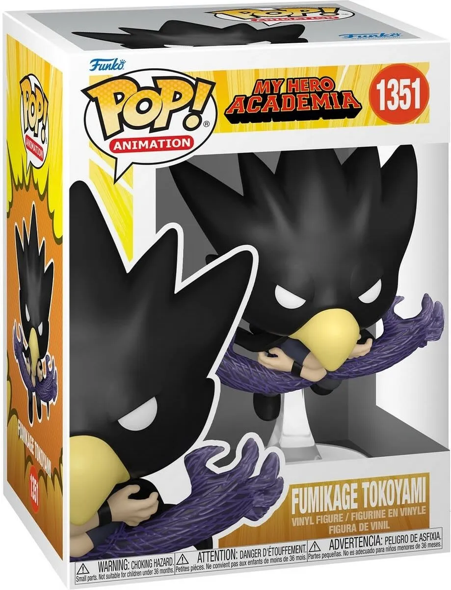 Funko My Hero Academia POP! Tokoyami Verzamelfiguur - 9cm - Multicolours