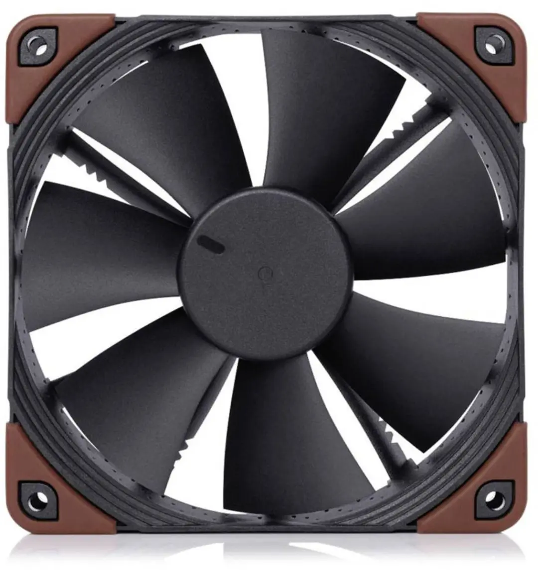 Noctua NF-F12 industrialPPC-24V-3000 PC-Ventilator 120mm - Zwart