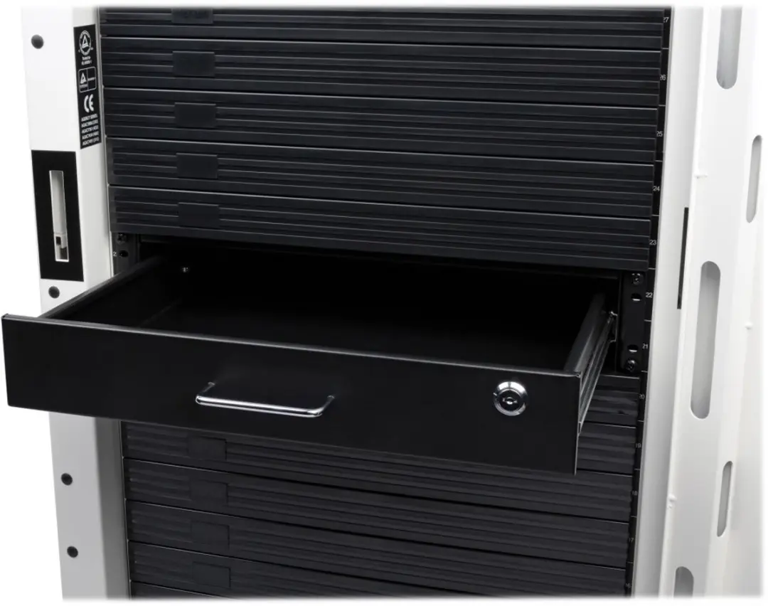 Tripp Lite SRDRAWER2U Rackkast - Zwart