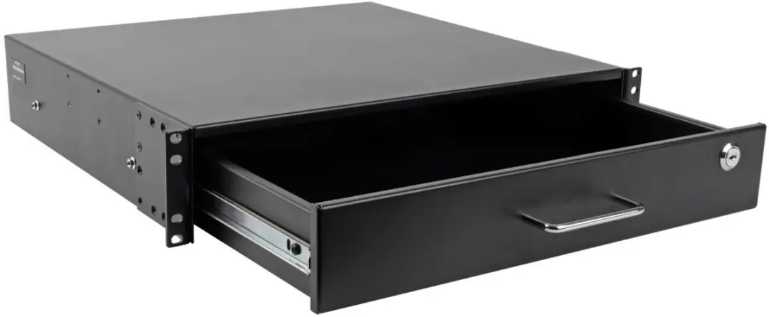 Tripp Lite SRDRAWER2U Rackkast - Zwart