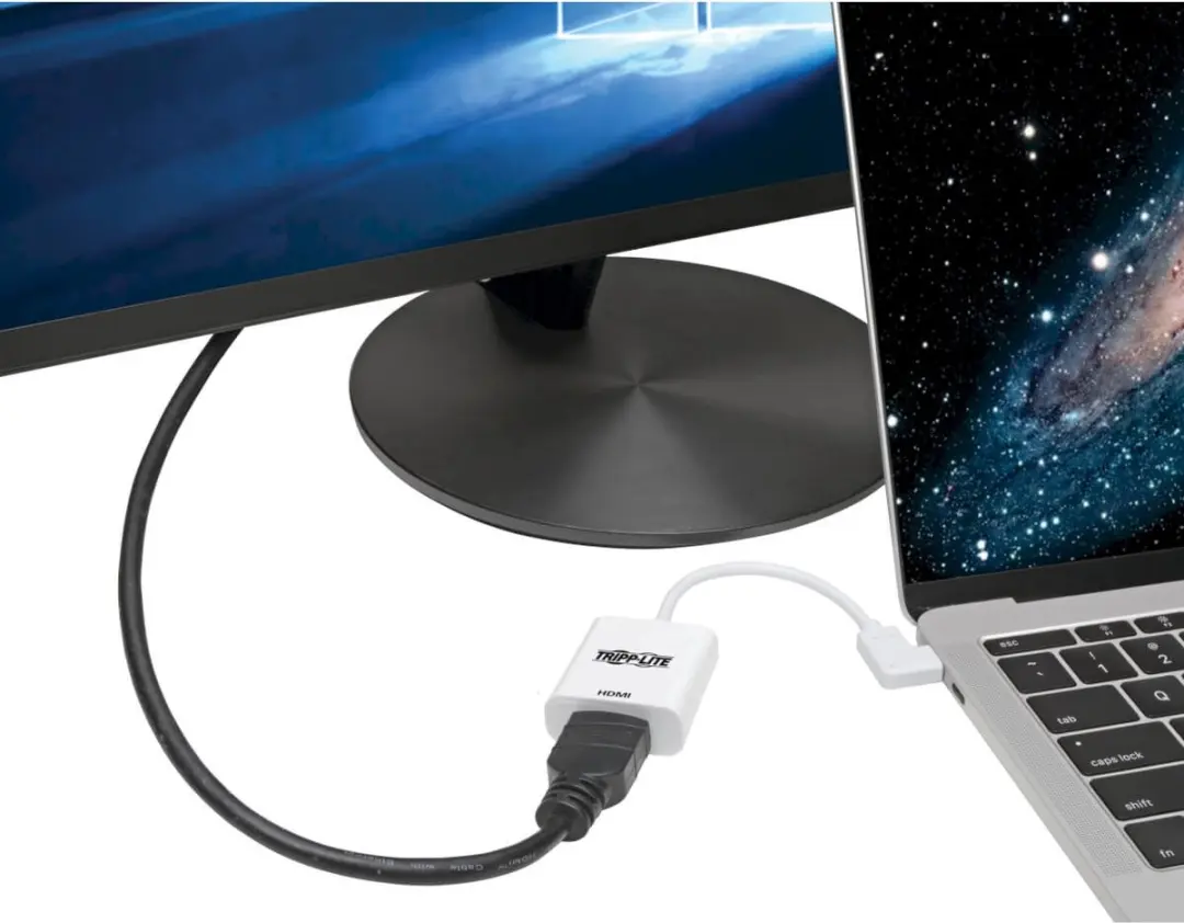 Tripp Lite U444-06N-HD4KRA USB-C naar HDMI Dongel - Wit