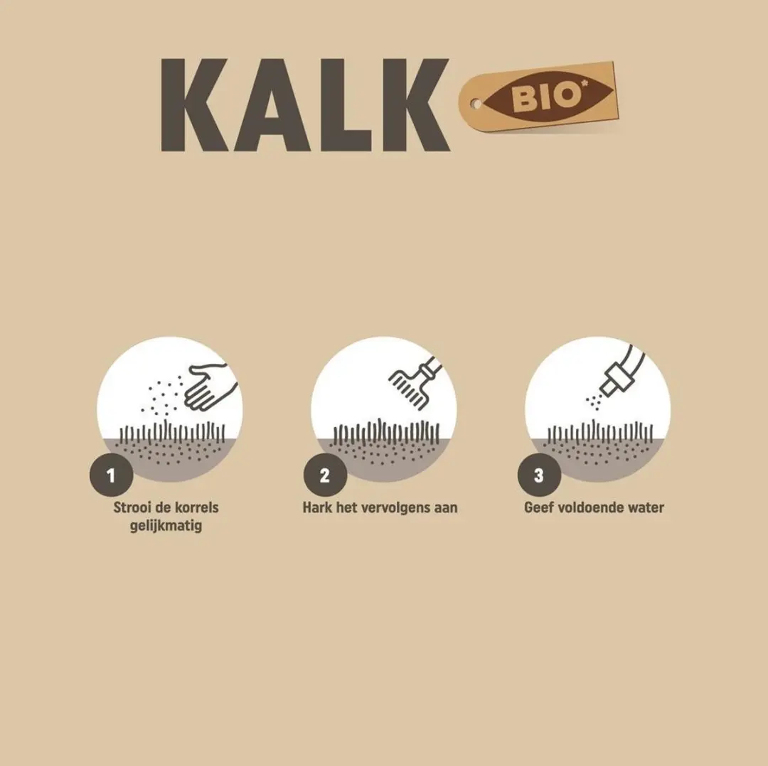 Pokon Bio Kalk 5kg - Gazonbemesting