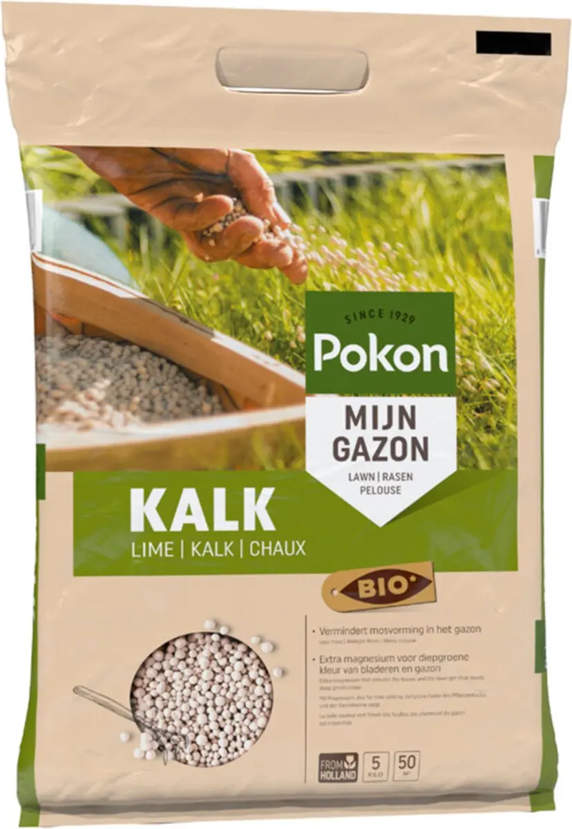 Pokon Bio Kalk 5kg - Gazonbemesting