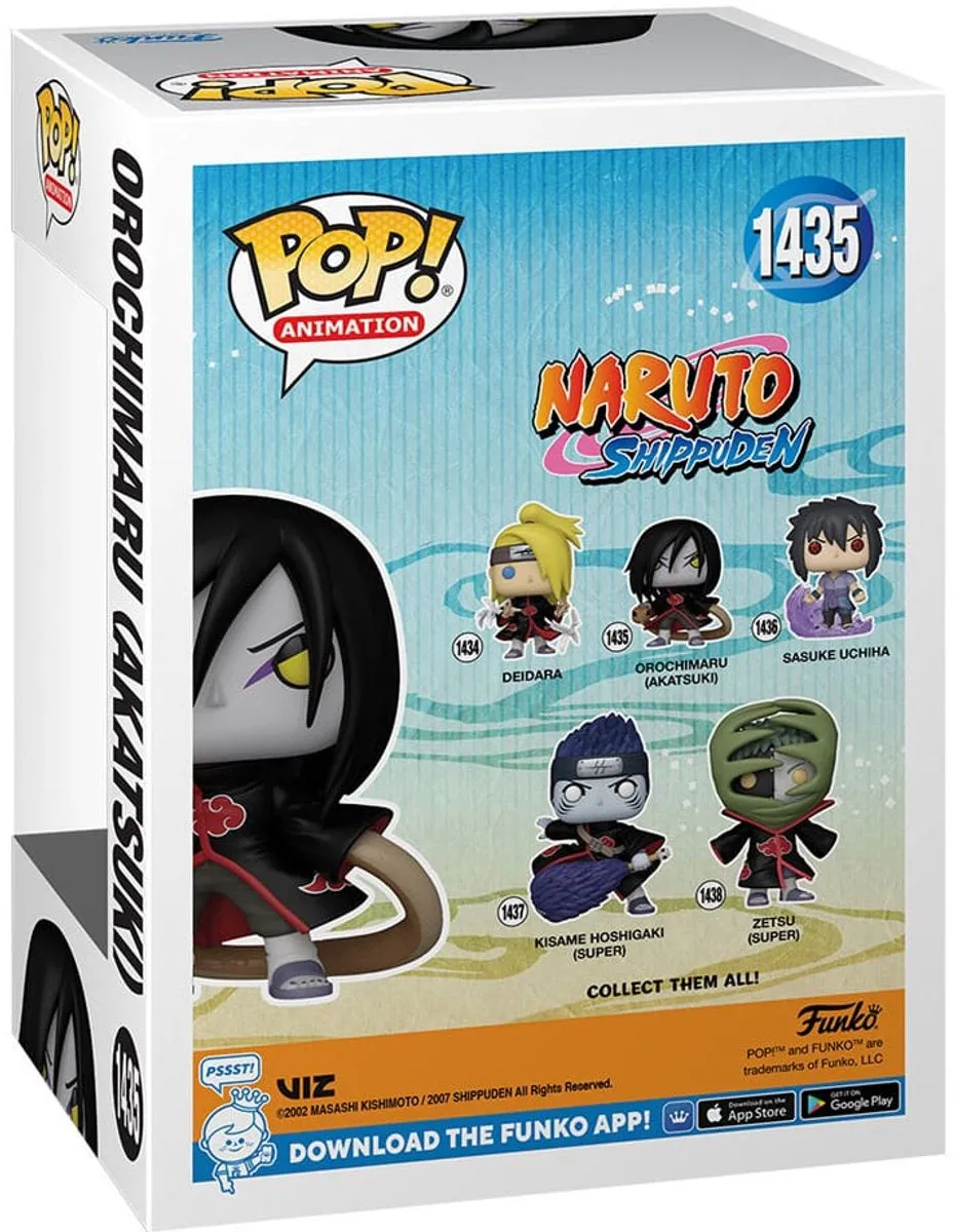 Funko Naruto POP! Animation Orochimaru - 9cm Verzamelfiguur - Multicolors
