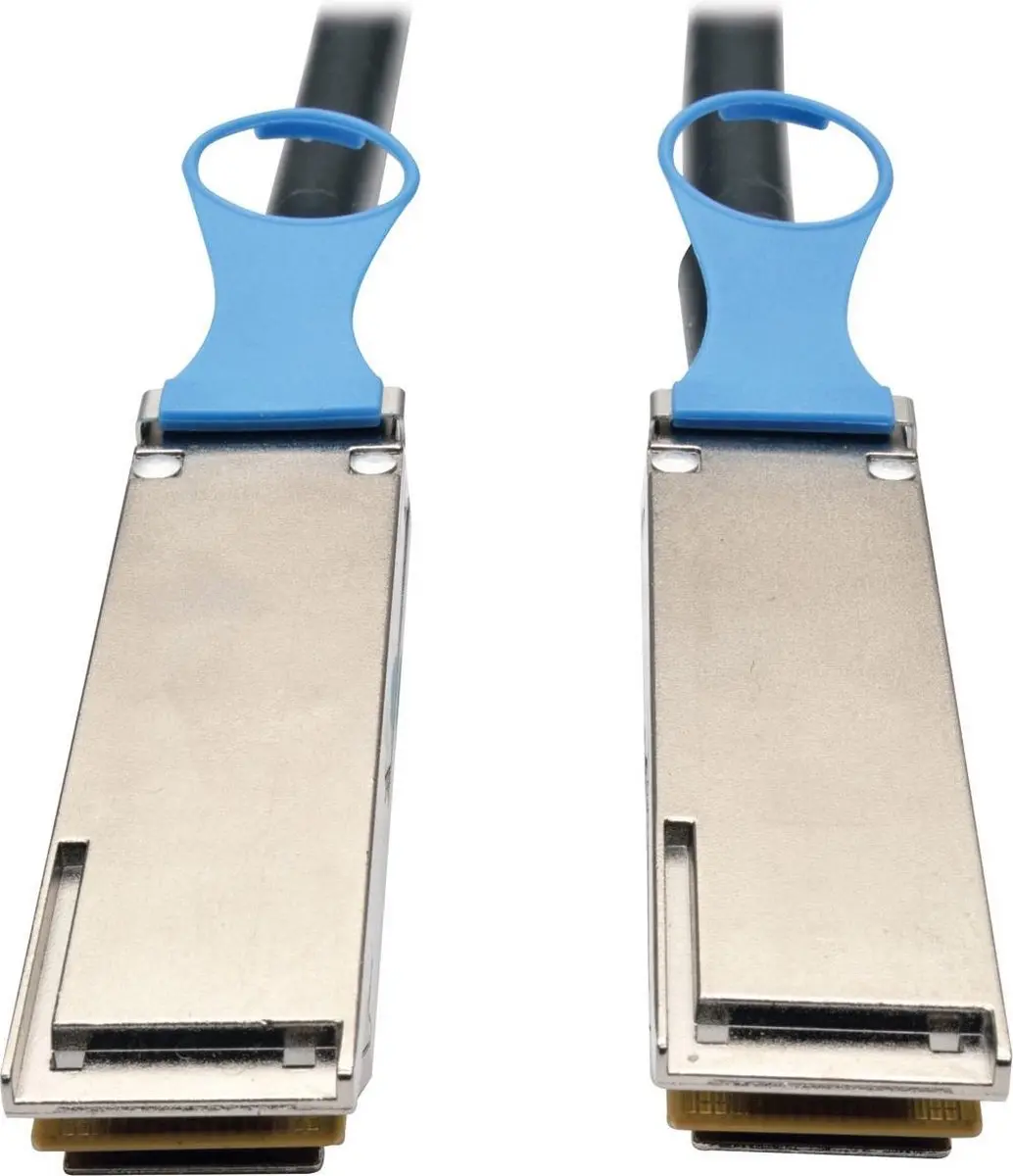 Tripp Lite N282-01M-28-BK Glasvezelkabel QSFP+ 1m