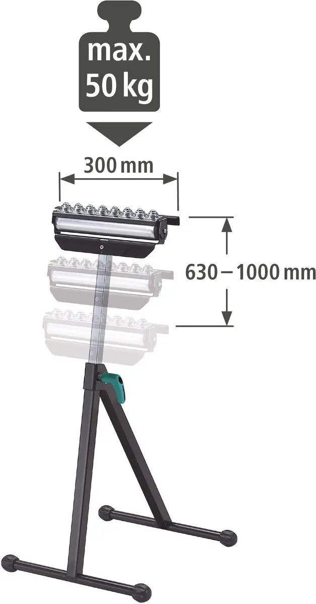 Wolfcraft Opvouwbare Zaagbok 6102300 - 50 kg