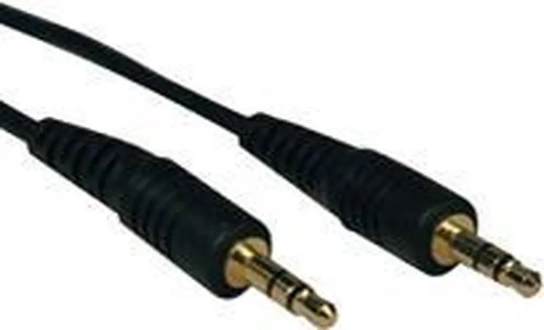 Tripp Lite P312-050 Audiokabel 3,5mm - 15,24m - Zwart