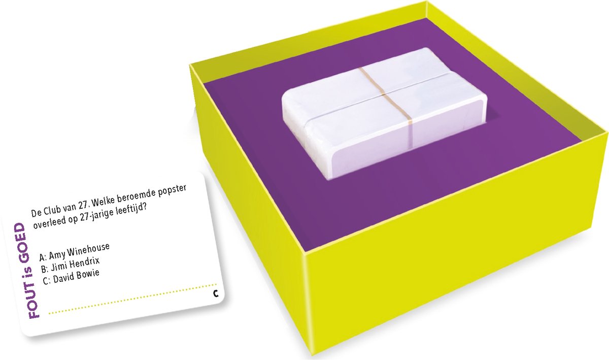 Tactic Fout is Goed! – Partyspel – Kaartspel – Geef het Foute Antwoord – Vanaf 15 jaar – 2 tot 6 Spelers