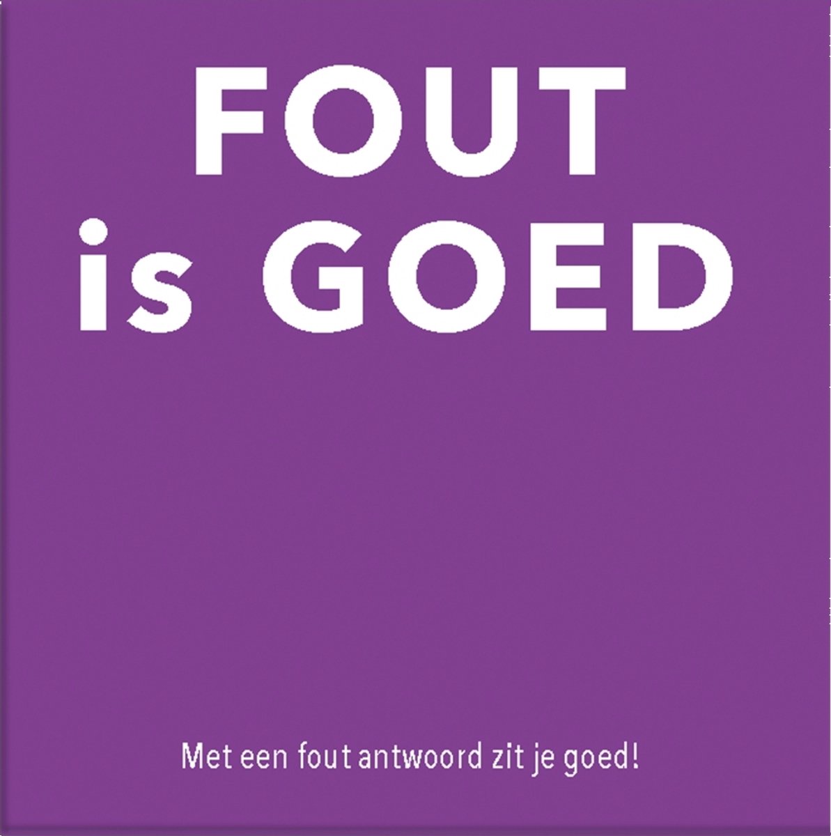 Tactic Fout is Goed! – Partyspel – Kaartspel – Geef het Foute Antwoord – Vanaf 15 jaar – 2 tot 6 Spelers