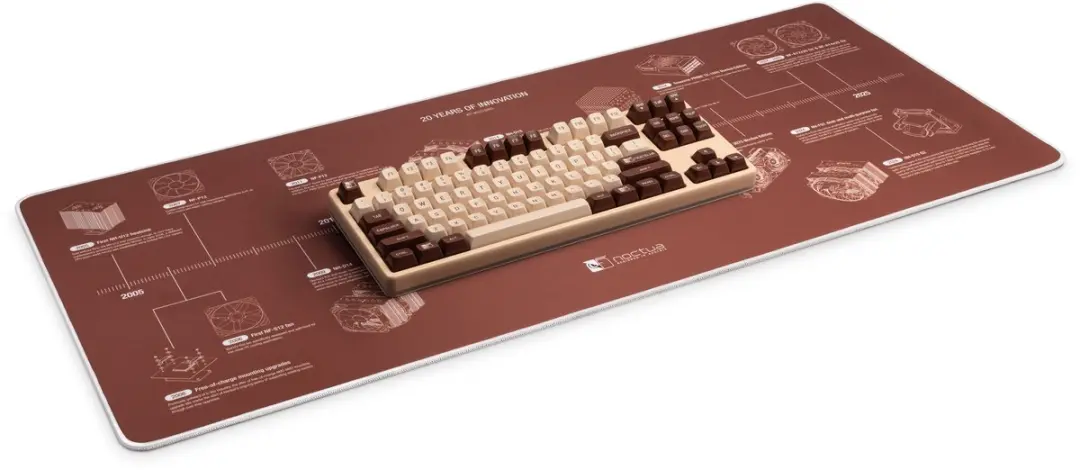 Noctua NP-DM3 Anniversary Deskmats - Bruin