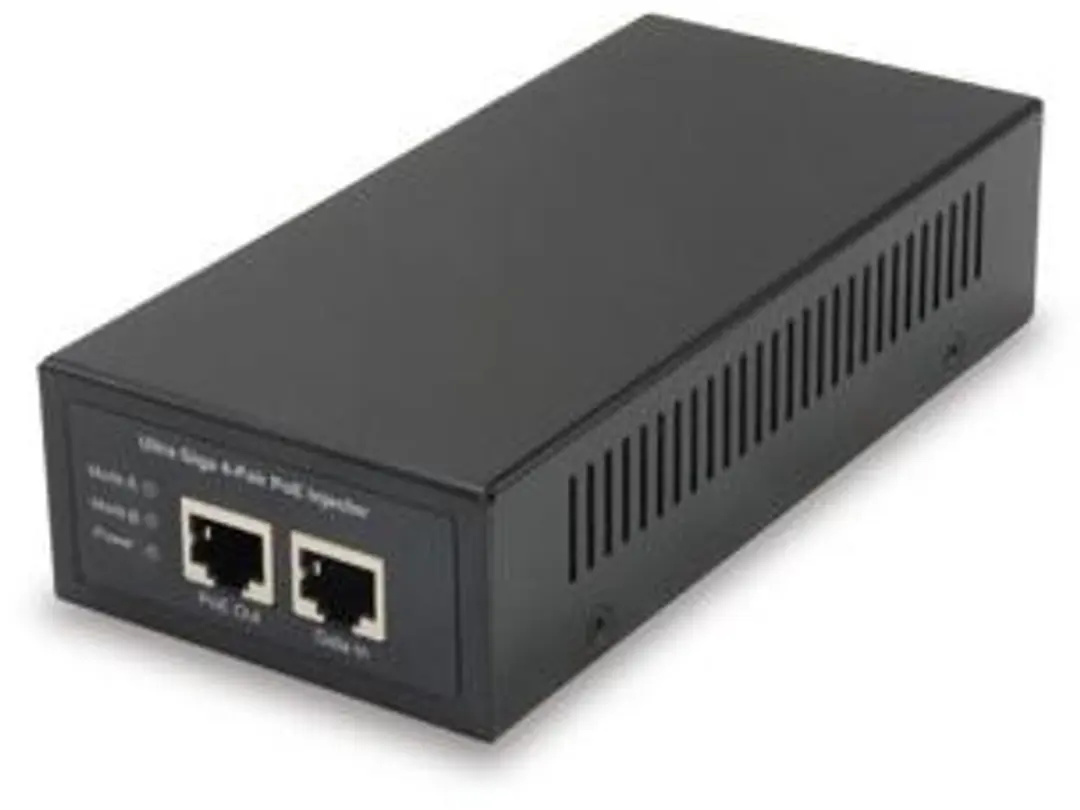 LevelOne POI-5002W90 PoE Injector - 56V - Zwart