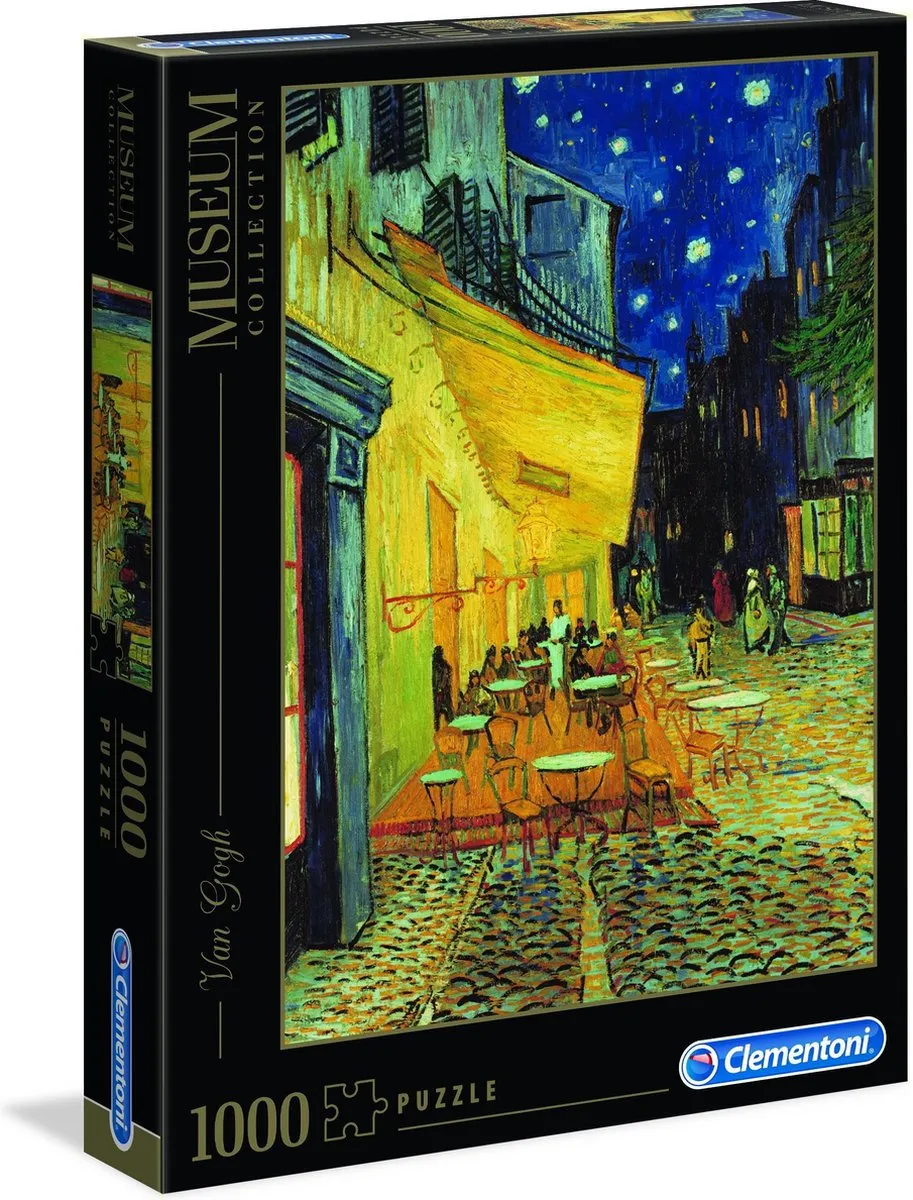 Clementoni Van Gogh GreatMuse Puzzel 1000 Stuks - Multi kleur
