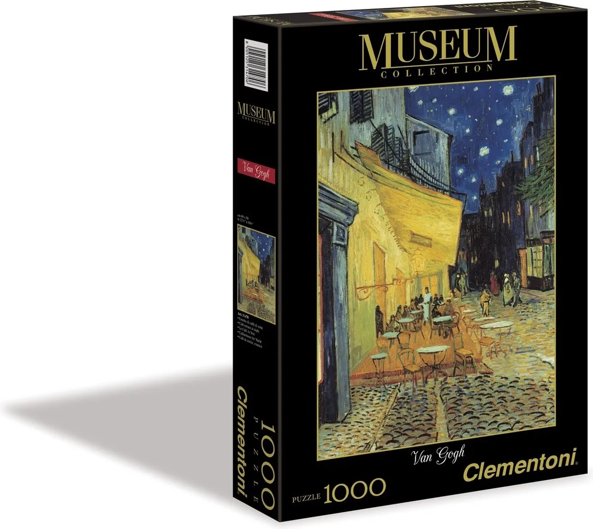 Clementoni Van Gogh GreatMuse Puzzel 1000 Stuks - Multi kleur - afbeelding 6 van 6