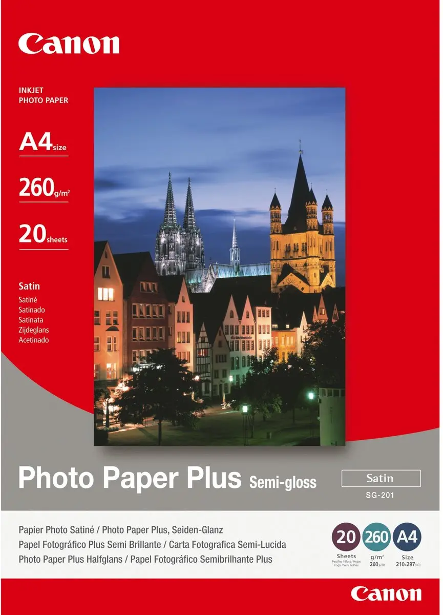 Canon SG-201 A4 Fotopapier - 20 Stuks