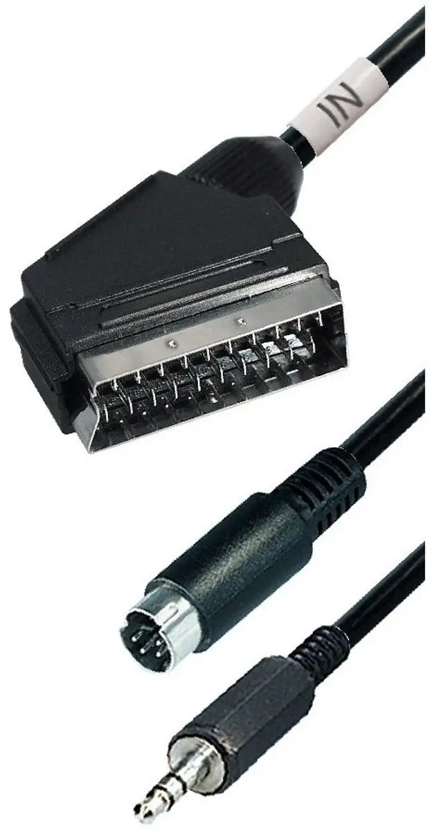 Cablexpert S-VHS/3,5mm Jack naar SCART Kabel CCV-4444-10M