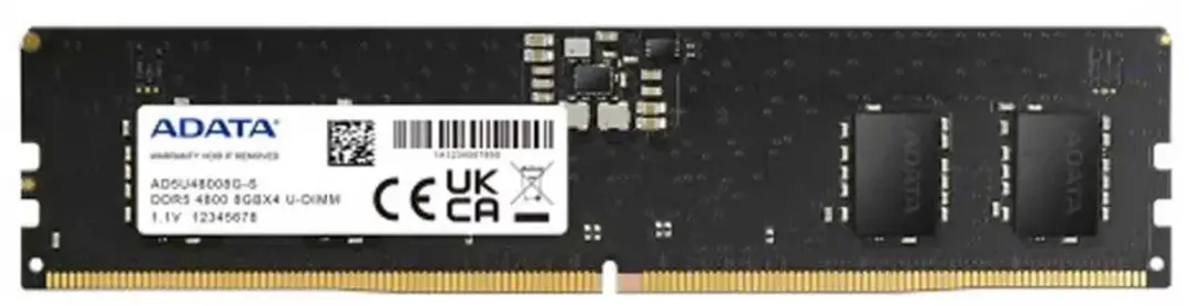 ADATA AD5U48008G-S DDR5 RAM - 8GB 4800MHz