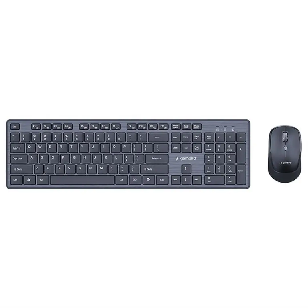 Gembird WCH-04 Draadloos Toetsenbord & Muis Set