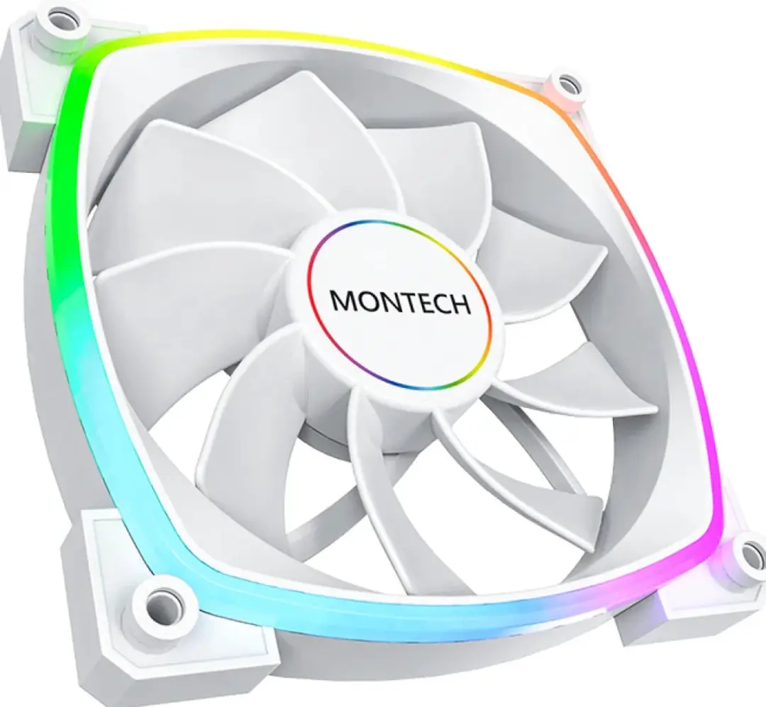 Montech RX140 PWM ARGB Ventilator 140mm - Wit