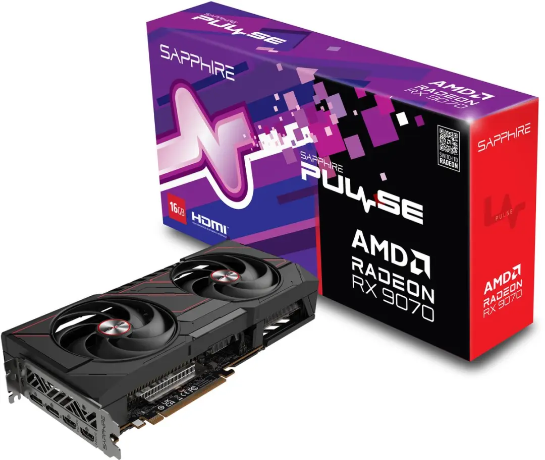 Sapphire Pulse Radeon RX 9070 16GB