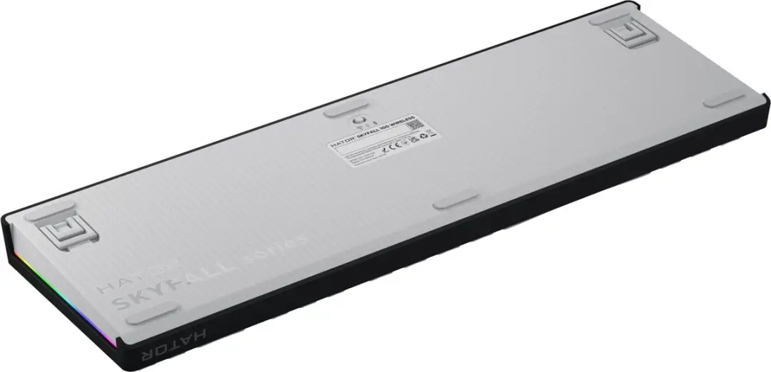 HATOR Skyfall Wireless HTK3100 Gaming Toetsenbord - Zwart/Wit