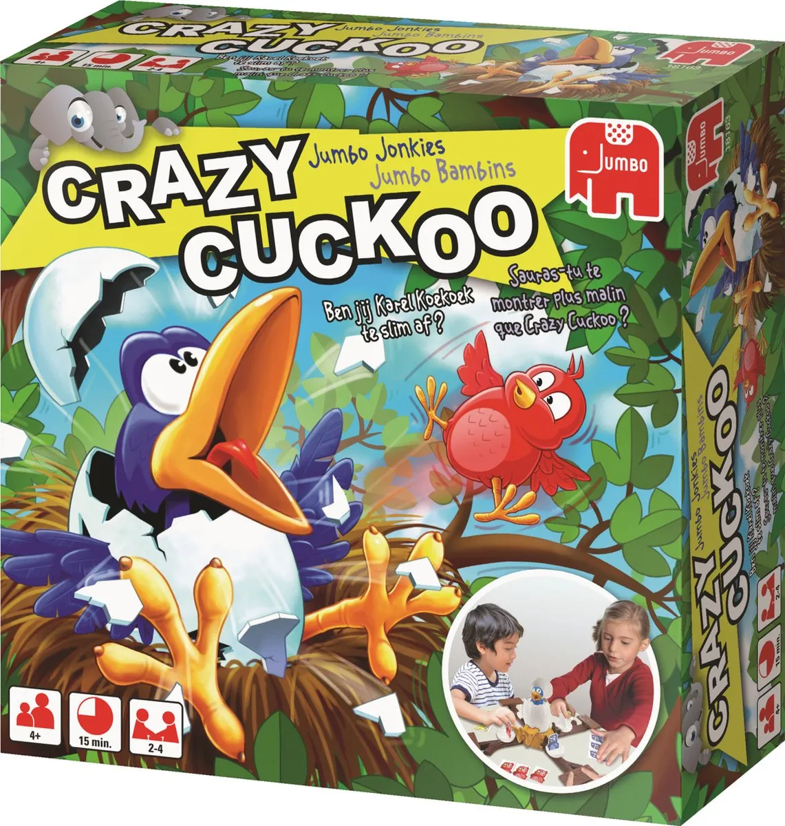 Jumbo Crazy Cuckoo - Bordspel - 2-4 Spelers