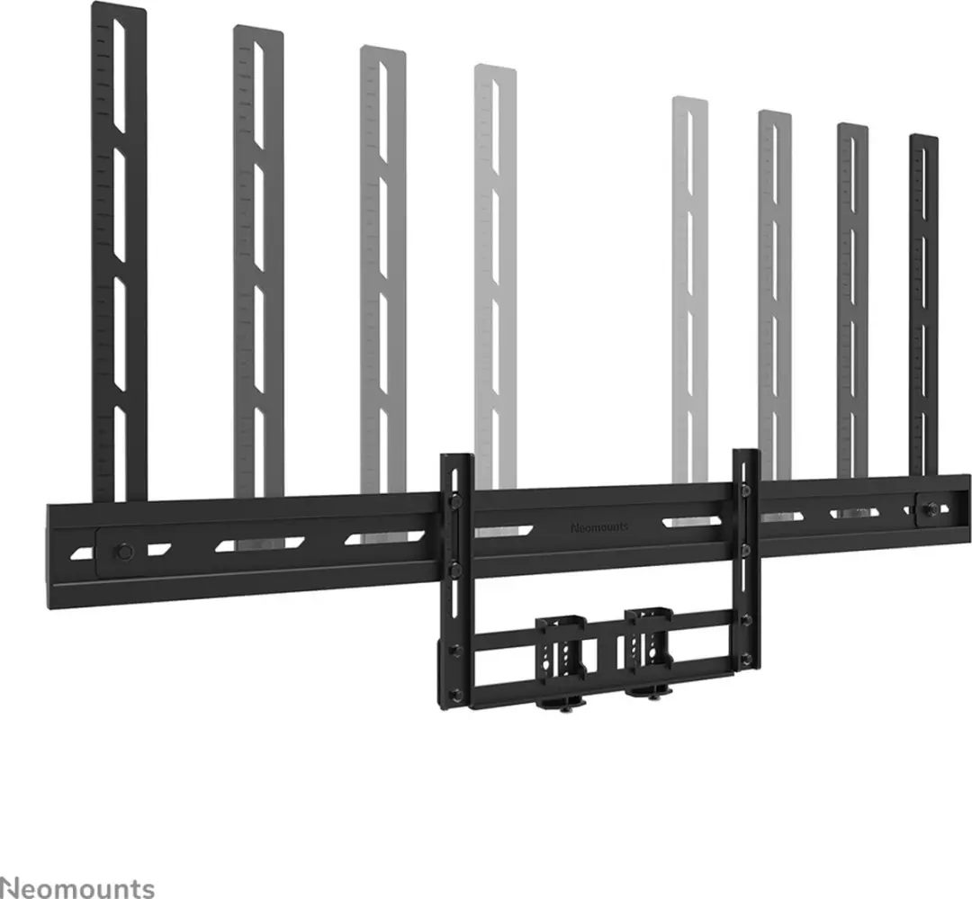 Neomounts AV2-500BL Universele Videobar Kit - Zwart - afbeelding 6 van 6