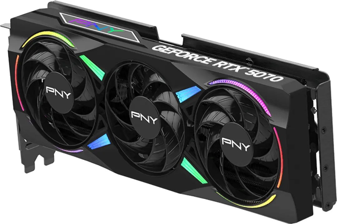 PNY GeForce RTX 5070 VCG507012TFXXPB1-O - 12GB GDDR7 - Zwart