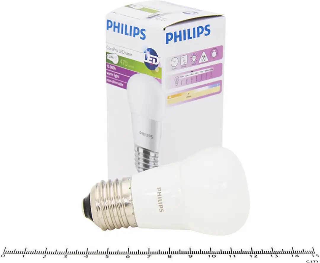 Philips Corepro LEDluster E27 5.5W 2700K - Mat - afbeelding 4 van 6
