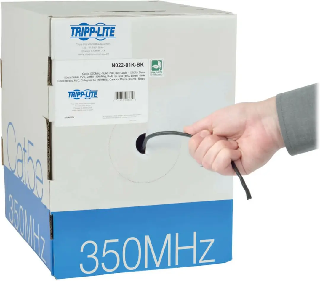 Tripp Lite N022-01K-BK Netwerkkabel - Zwart