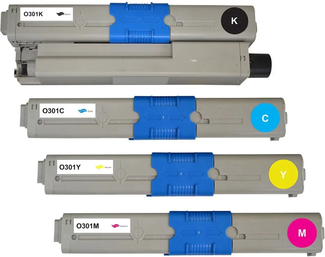 Oki 44973533/44973534 Toner CMYK Set