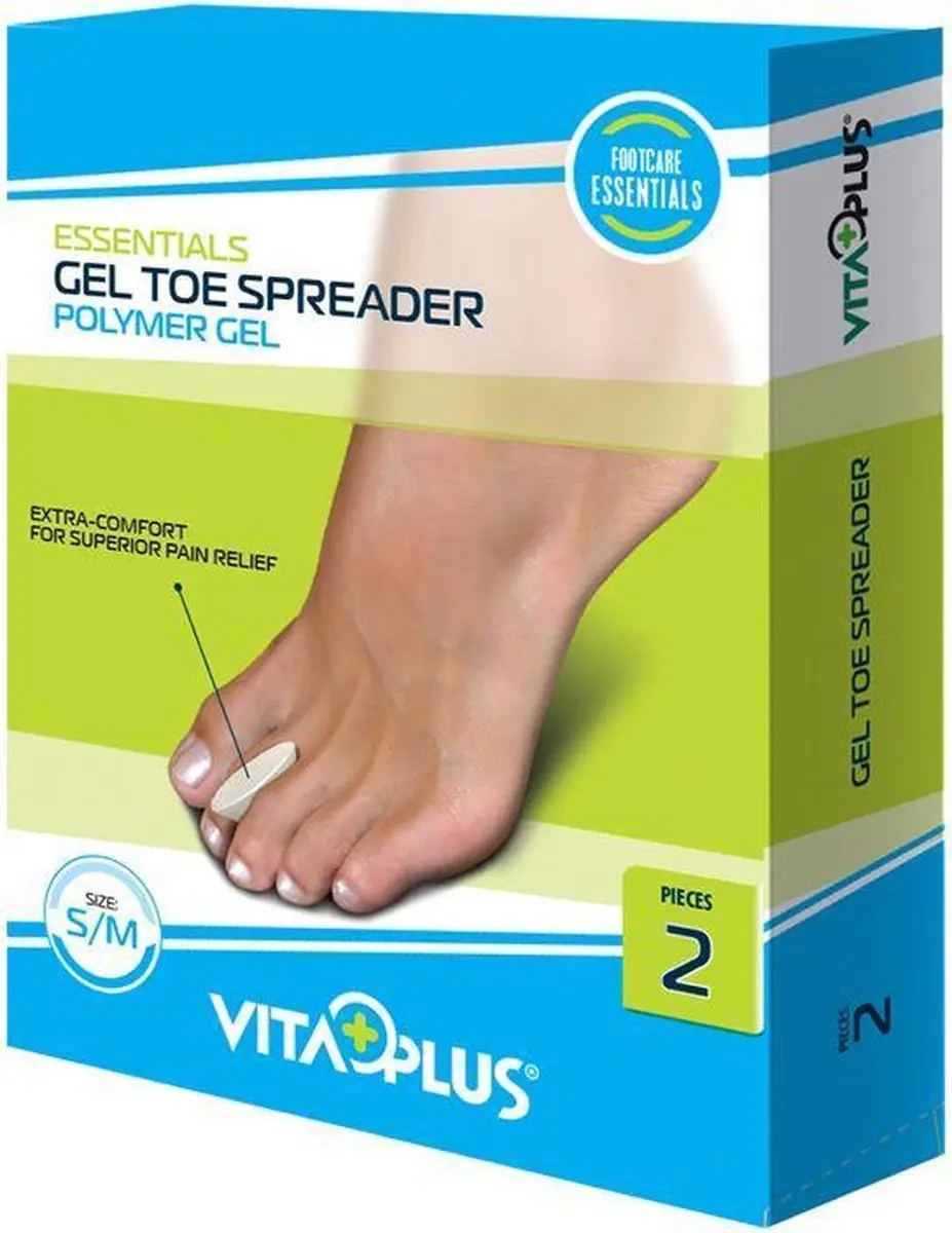 Vitaplus Essentials Gel Toe Spreader M/L