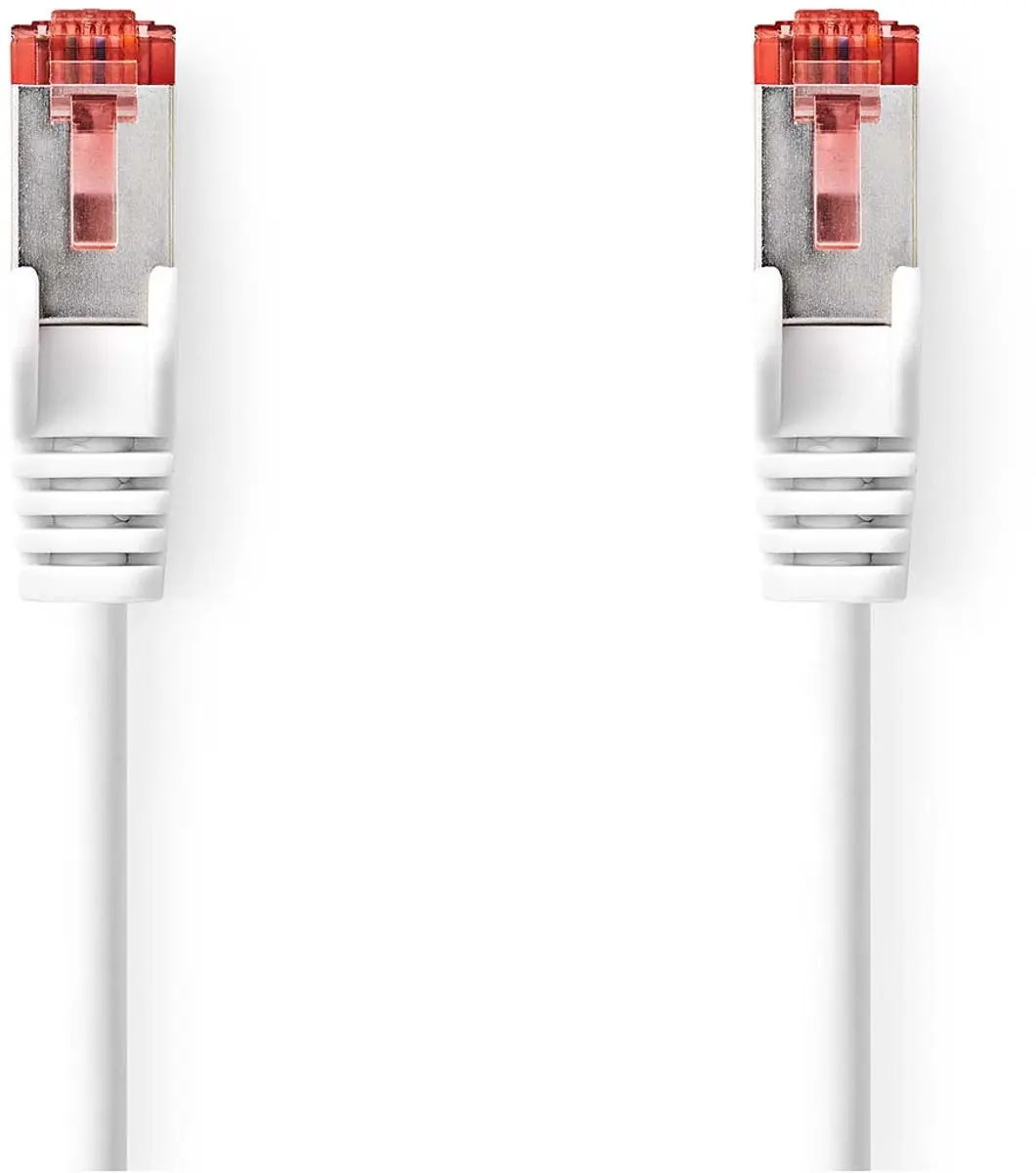 Nedis CAT6 Netwerkkabel CCGL85221WT025 - 0,25m - Wit