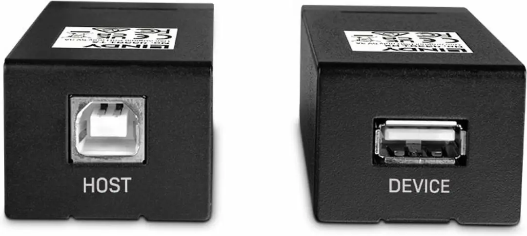 Lindy 43391 Console Extender - 480 Mbit/s - Zwart