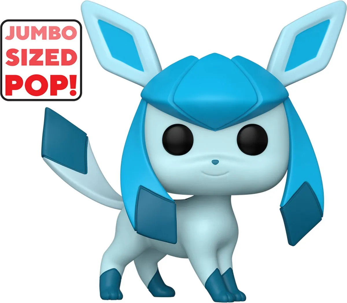 Funko Pop Games Pokémon Glaceon Jumbo #930 - Multi