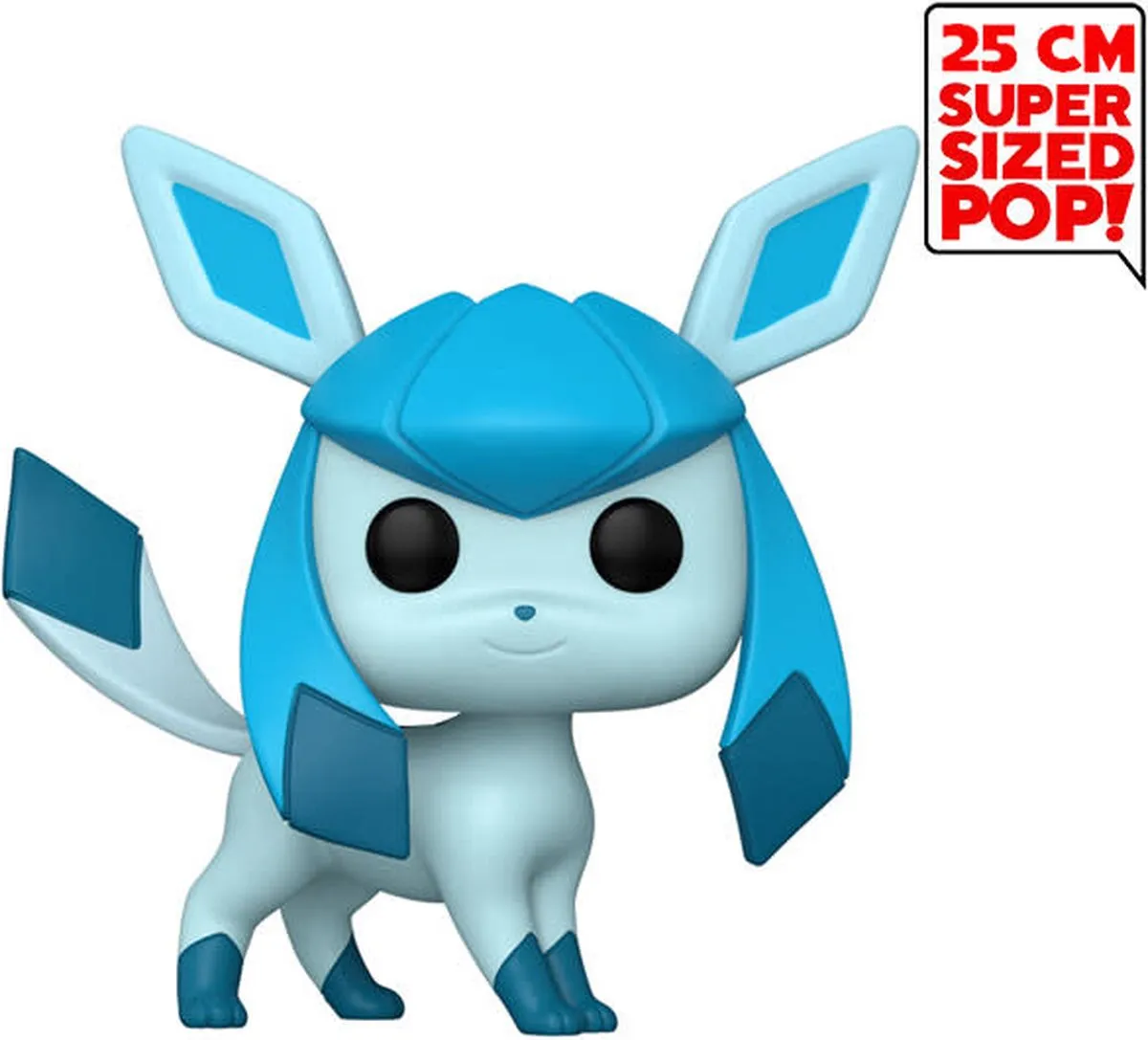 Funko Pop Games Pokémon Glaceon Jumbo #930 - Multi - afbeelding 6 van 6
