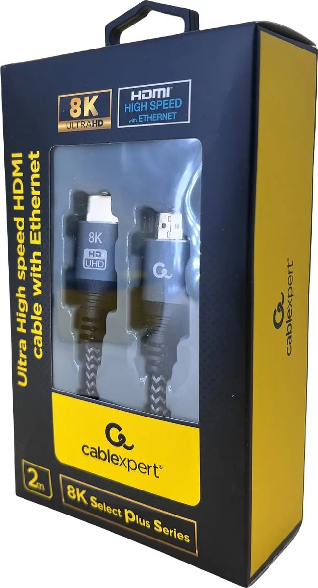 Cablexpert CCB-HDMI8K-2M Ultra High Speed HDMI Kabel 8K - 2m - Zwart