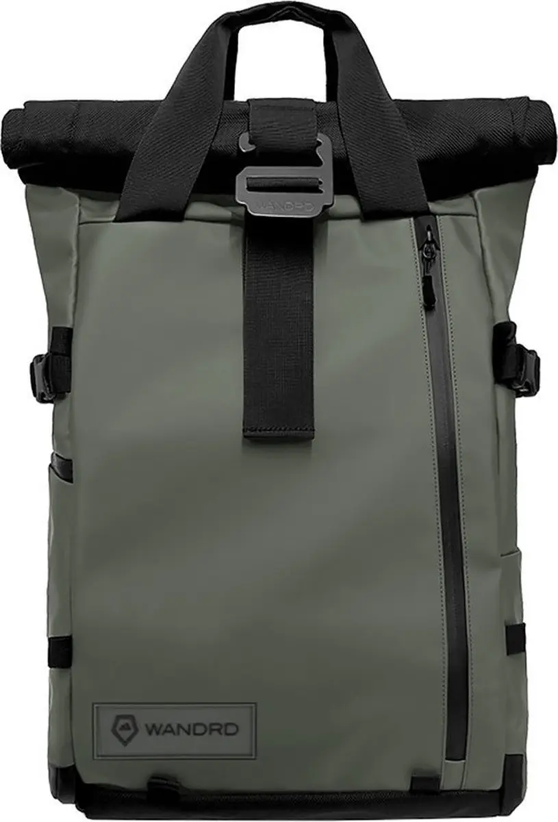 Wandrd PRVKE 21L Rugtas - Groen - 2 Lenzen - 15 inch