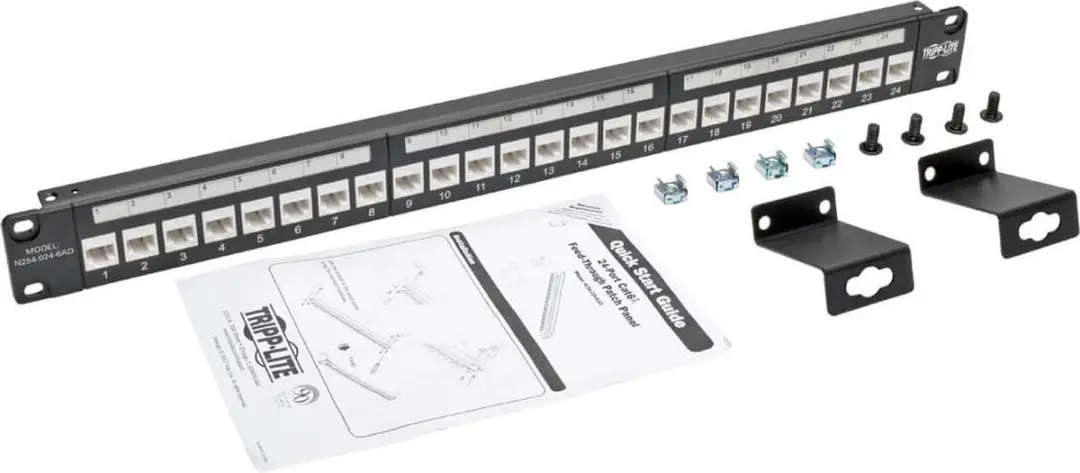 Tripp Lite N254-024-6AD Rack-accessoires - Zwart