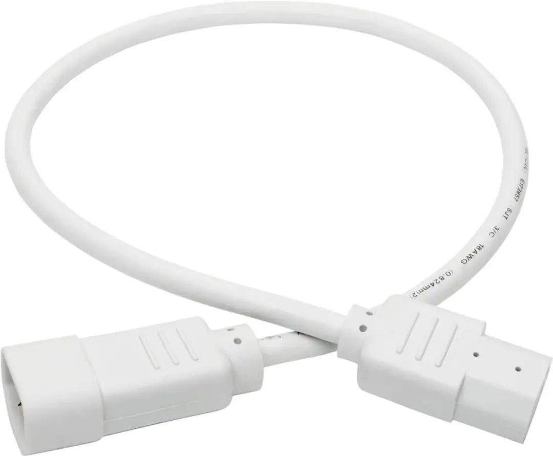 Tripp Lite P004-002-AWH Elektriciteitssnoer Wit 0,6m
