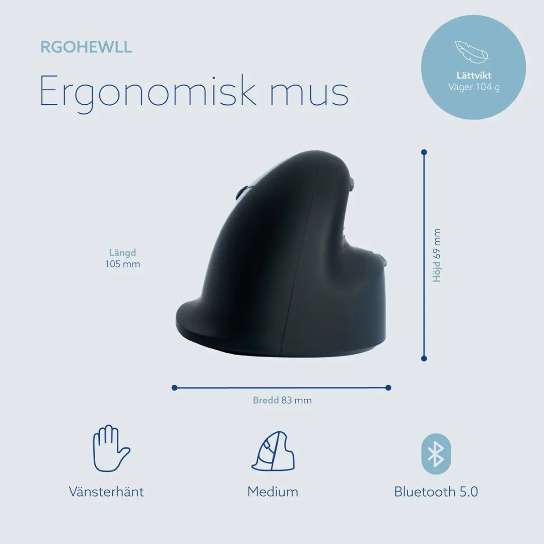 R-Go HE Break - Medium Links - 3-in-1 Bluetooth/2.4GHz/USB - afbeelding 6 van 6