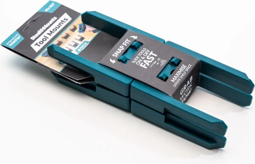StealthMounts TM-MK40-BLU-4 Machinehouder - Makita XGT 40V Max - Blauw