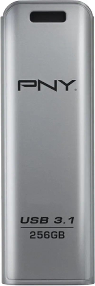 PNY Elite Steel FD256ESTEEL31G-EF USB-stick 256GB - Zilver