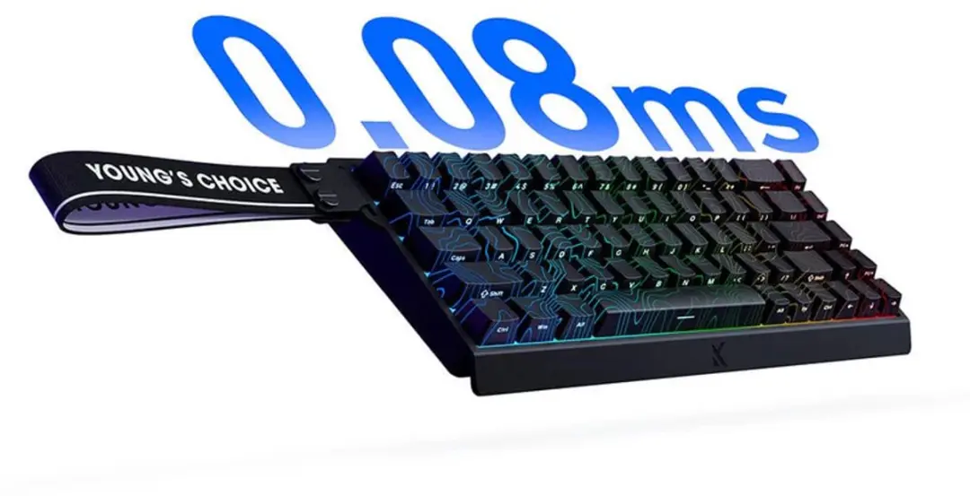 MCHOSE Ace 68 Gaming Keyboard - Roze Rood