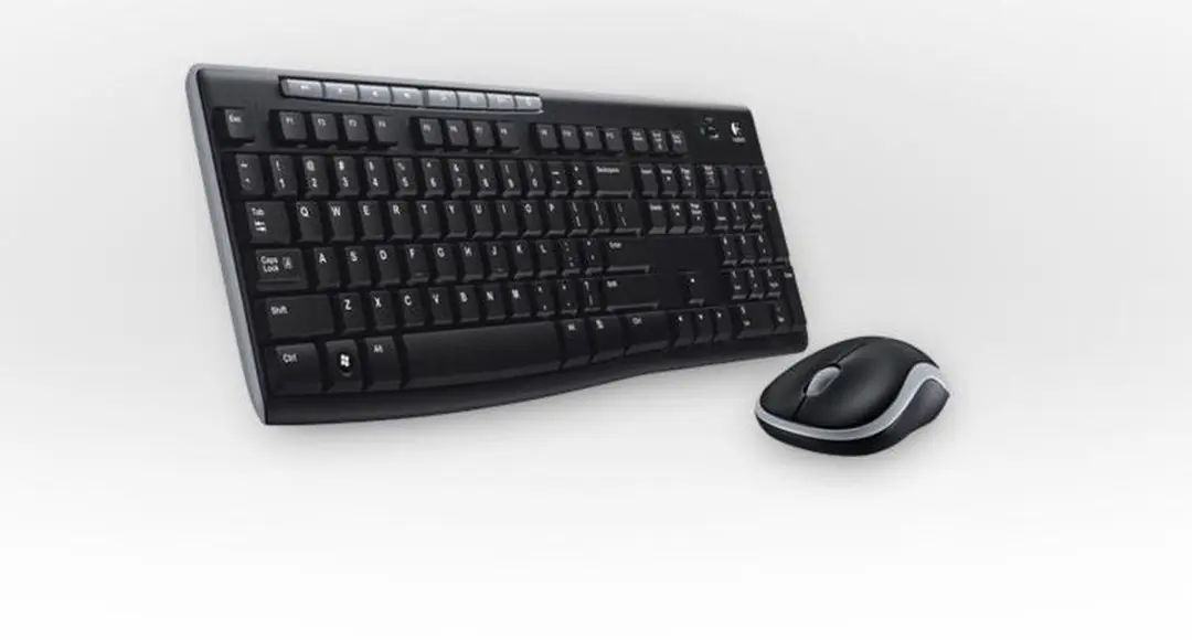 Logitech MK270 Draadloos Toetsenbord en Muis - Zwart
